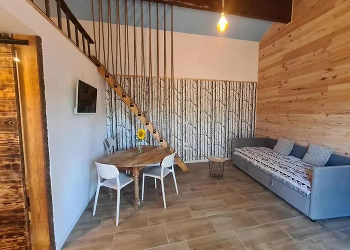 Mezzanine Chez Des Mushers Hébergement de vacances *